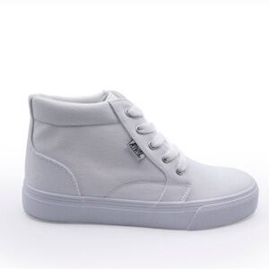 White High-Top Sneakers
